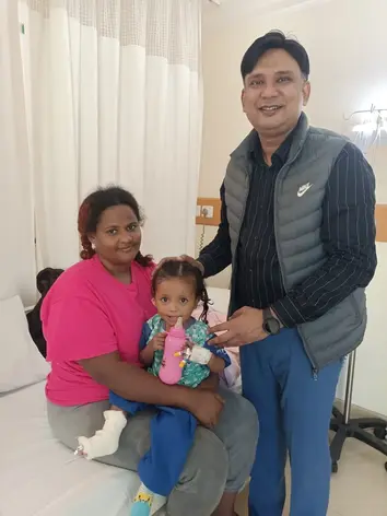 Testimonial baby girl